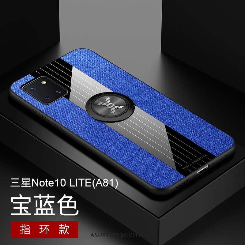 Samsung Galaxy Note 10 Lite Kuori Kuoret Pu Liukumaton Silikoni Tila Pehmeä Neste
