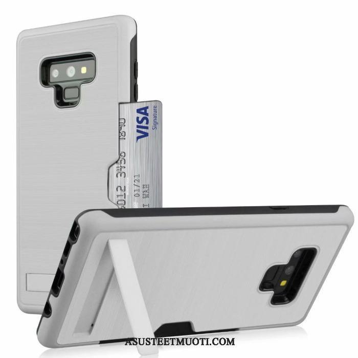 Samsung Galaxy Note 9 Kuoret Kortti Puhelimen Suojaus Luova Vihreä