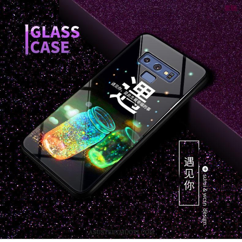 Samsung Galaxy Note 9 Kuoret Musta All Inclusive Kotelo Tide-brändi Lasi