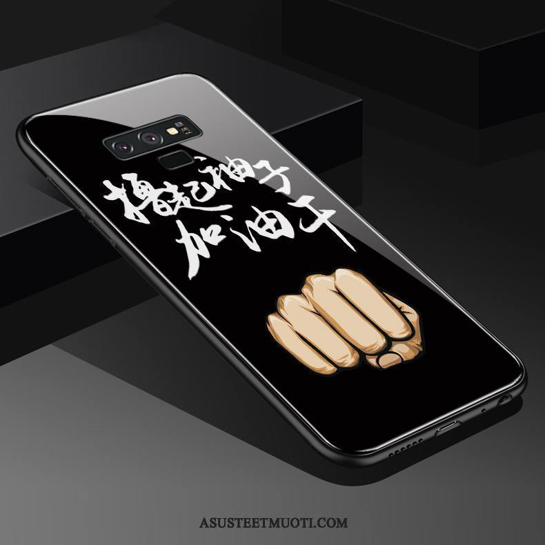 Samsung Galaxy Note 9 Kuoret Tähti Murtumaton Karkaisu Trendi Suojaus