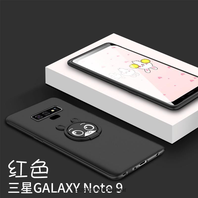 Samsung Galaxy Note 9 Kuori Kuoret Tuki Pesty Suede All Inclusive Murtumaton Kani