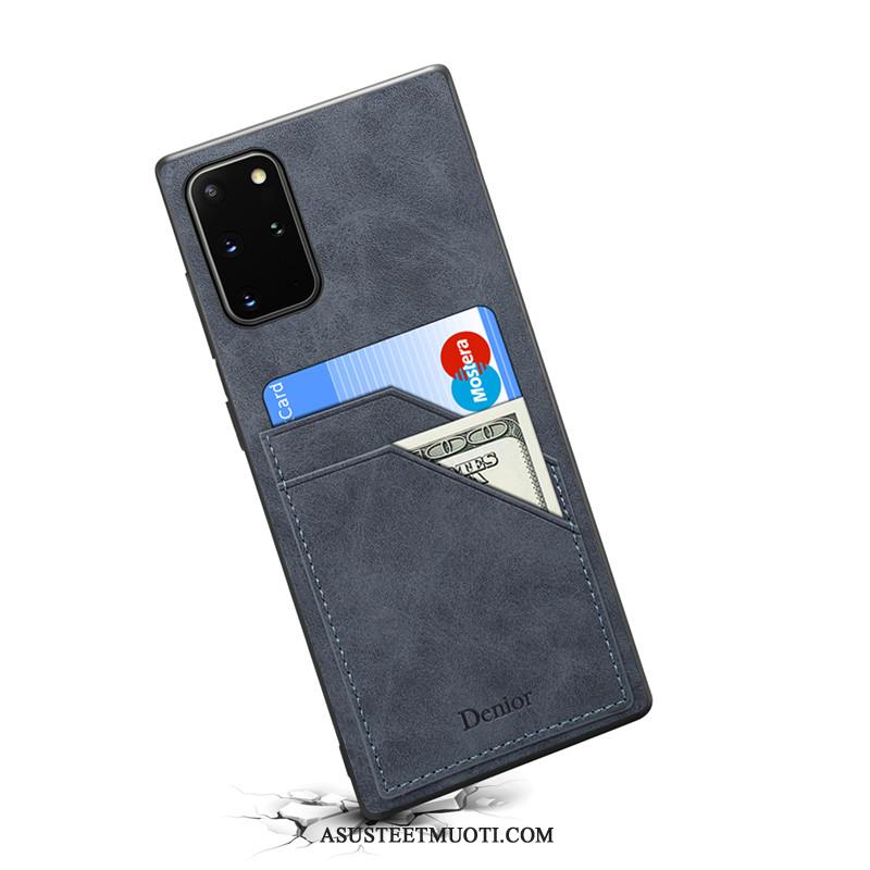 Samsung Galaxy Note20 Kuori Kuoret Luova Nahkakotelo Tähti Kortti
