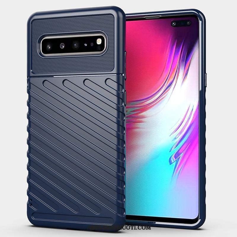 Samsung Galaxy S10 5g Kuoret Puhelimen Kuori Pehmeä Neste Musta Tähti