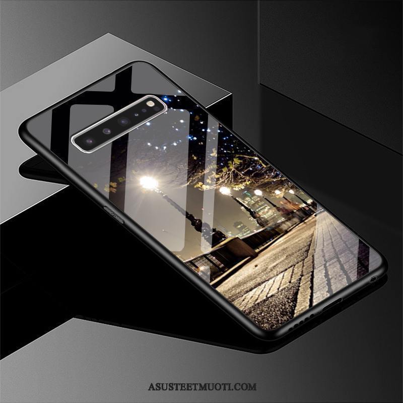 Samsung Galaxy S10 5g Kuoret Puhelimen Maisema Kova Suojaus Tähti