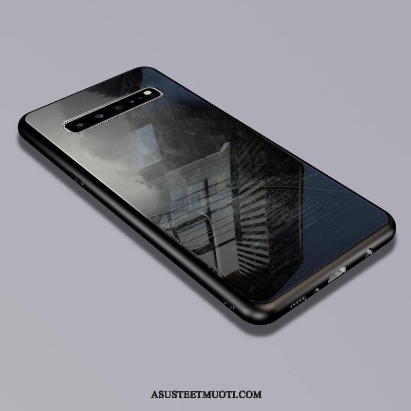 Samsung Galaxy S10 5g Kuoret Tähti Musta Suojaus Muokata Kotelo
