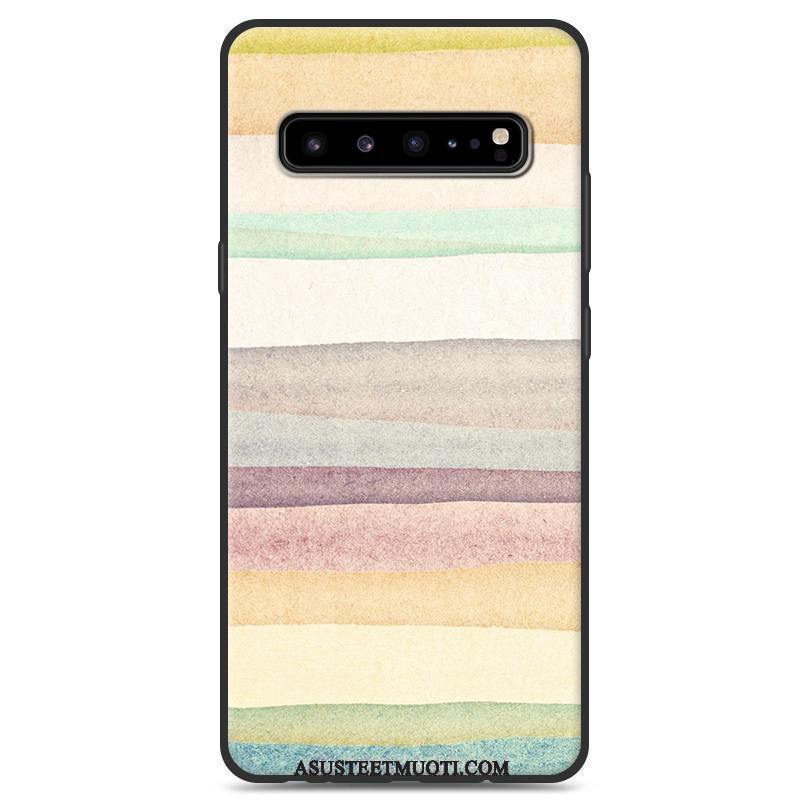 Samsung Galaxy S10 5g Kuori Kuoret Puhelimen Kotelo Harmaa Suojaus