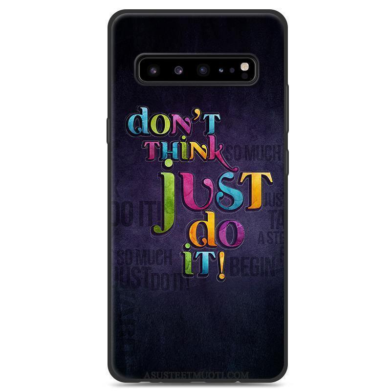 Samsung Galaxy S10 5g Kuori Kuoret Puhelimen Kotelo Harmaa Suojaus