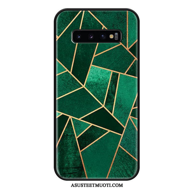 Samsung Galaxy S10+ Kuoret Kohokuviointi Geometria Persoonallisuus Tila Silikoni