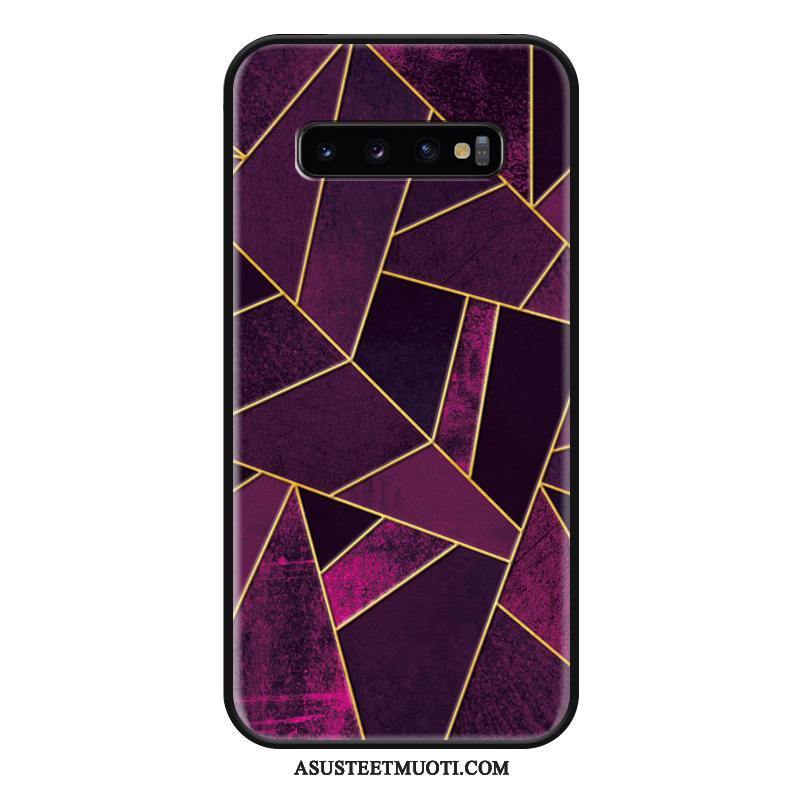 Samsung Galaxy S10+ Kuoret Kohokuviointi Geometria Persoonallisuus Tila Silikoni