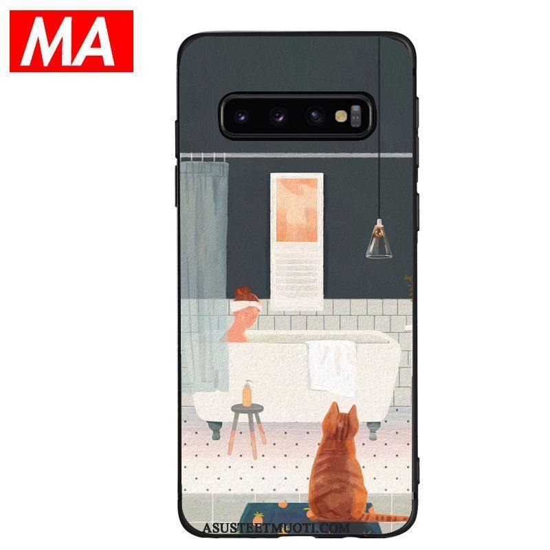 Samsung Galaxy S10+ Kuoret Kuori Puhelimen Kukka Silikoni Kustannukset