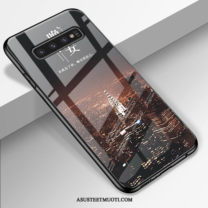 Samsung Galaxy S10+ Kuoret Persoonallisuus Tähti Kuori Lasi Suojaus