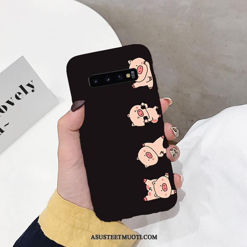 Samsung Galaxy S10 Kuoret Pesty Suede Tide-brändi Kotelo Suojaus All Inclusive