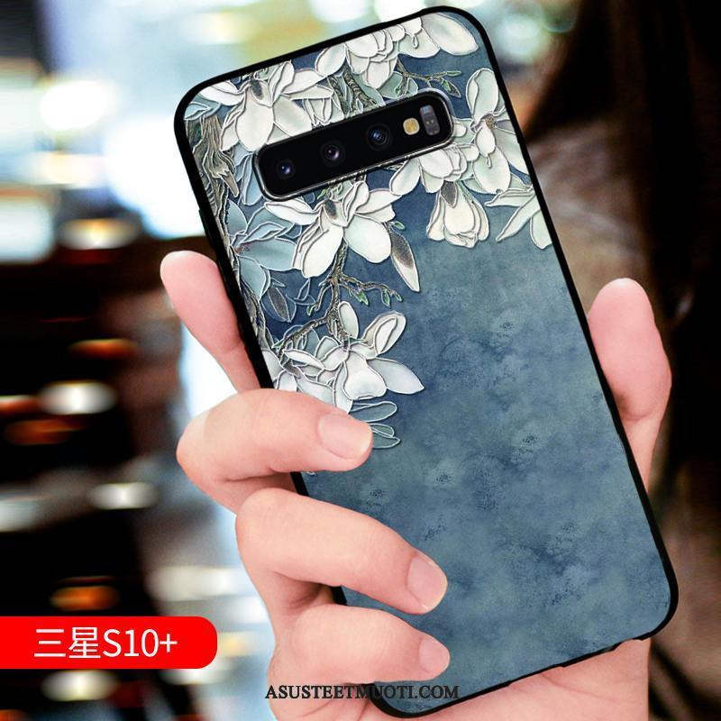 Samsung Galaxy S10+ Kuoret Puhelimen Murtumaton Uusi Tähti Keltainen