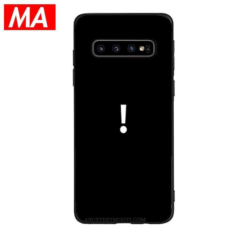 Samsung Galaxy S10+ Kuoret Suojaus Keltainen Kuori Persoonallisuus Pehmeä Neste