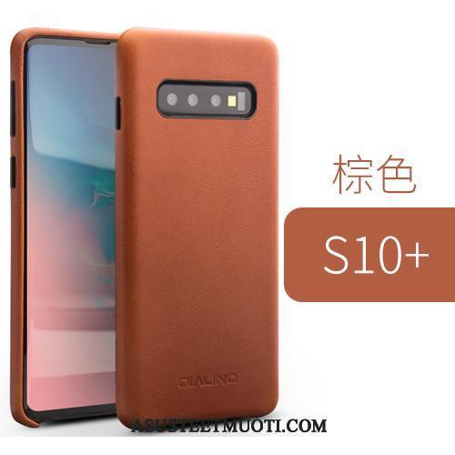 Samsung Galaxy S10+ Kuoret Takakansi Yksinkertainen Kuori Suojaus Lehmä