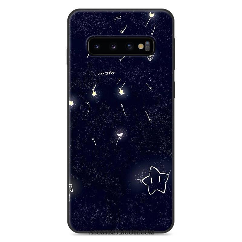 Samsung Galaxy S10+ Kuoret Tähti Kuori Monivärinen Kotelo Pehmeä Neste