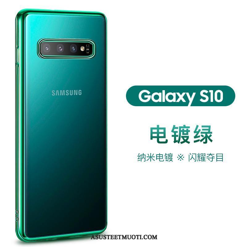 Samsung Galaxy S10 Kuori Kuoret Ohut All Inclusive Silikoni Pehmeä Neste Kotelo