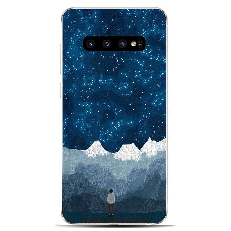 Samsung Galaxy S10 Kuori Kuoret Silikoni Rakastunut Maailmankaikkeus Puhelimen Tähtitaivas