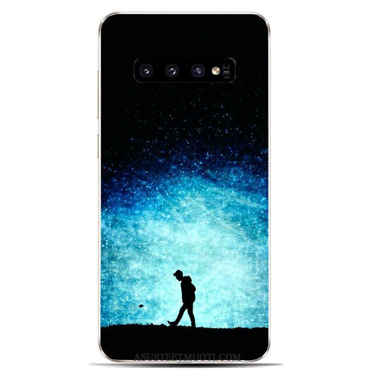 Samsung Galaxy S10 Kuori Kuoret Silikoni Rakastunut Maailmankaikkeus Puhelimen Tähtitaivas