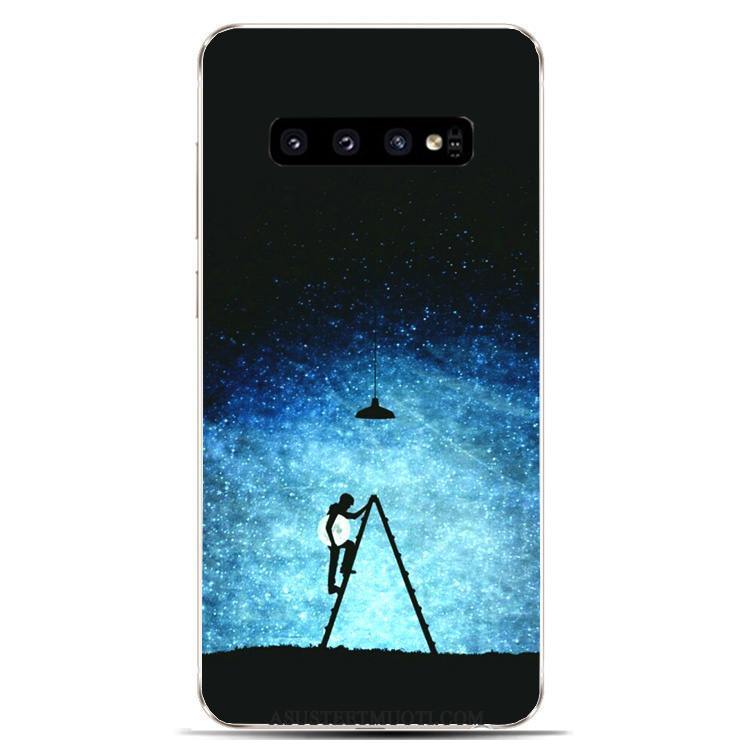 Samsung Galaxy S10 Kuori Kuoret Silikoni Rakastunut Maailmankaikkeus Puhelimen Tähtitaivas