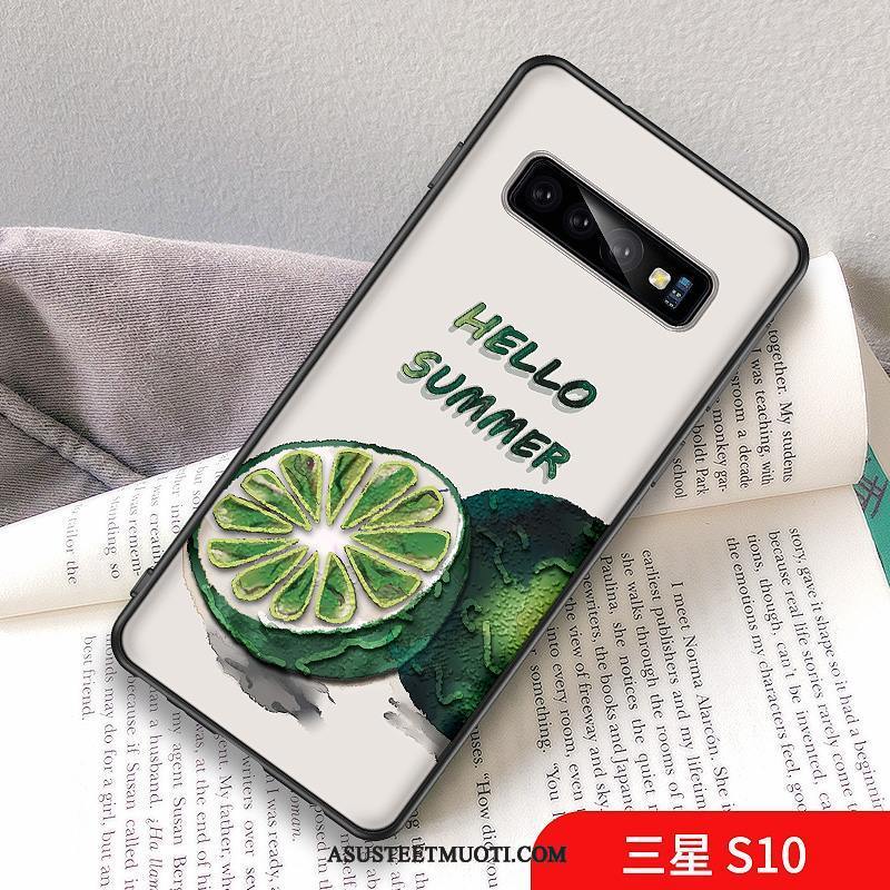 Samsung Galaxy S10 Kuori Kuoret Tuoretta Ja Viileä Persoonallisuus Kustannukset Sitruuna