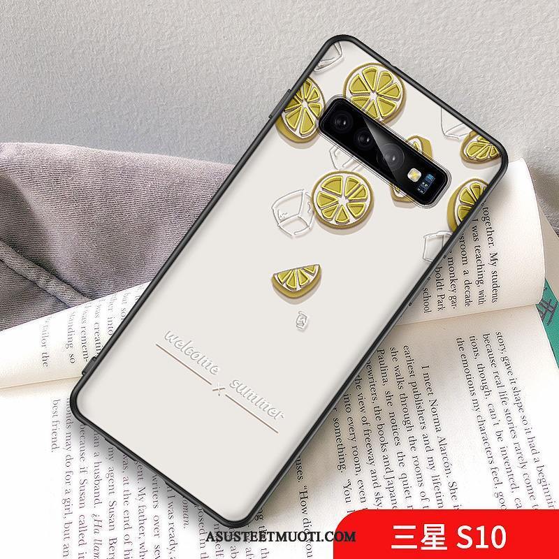 Samsung Galaxy S10 Kuori Kuoret Tuoretta Ja Viileä Persoonallisuus Kustannukset Sitruuna