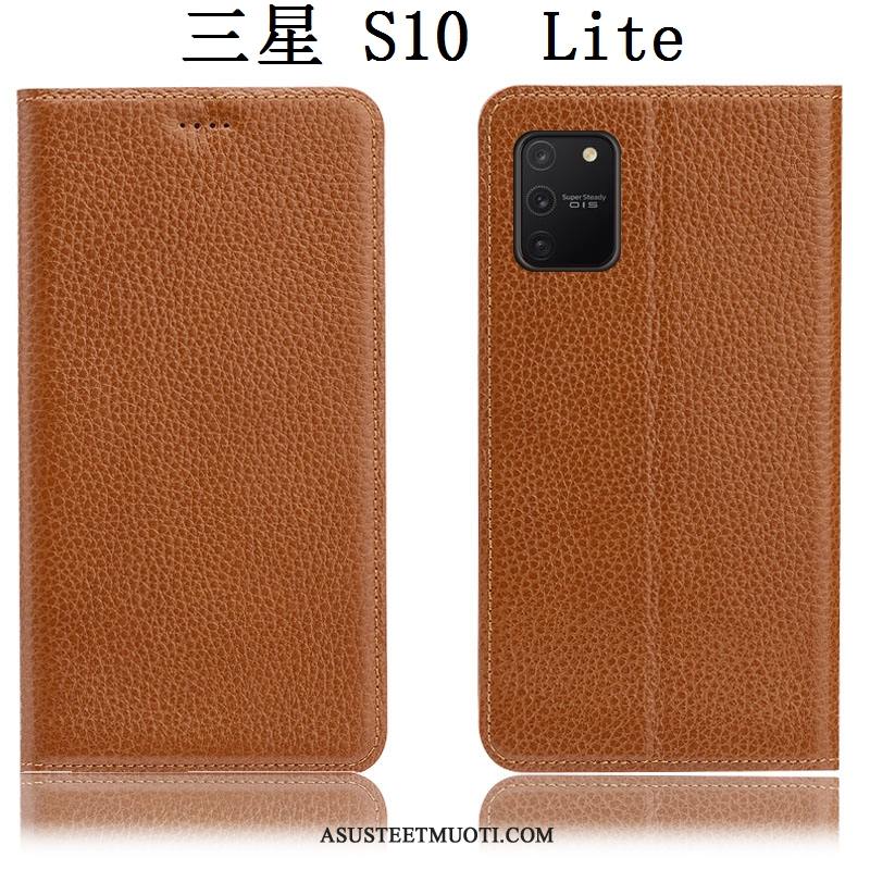 Samsung Galaxy S10 Lite Kuori Kuoret Litsi Kukkakuvio Kotelo All Inclusive