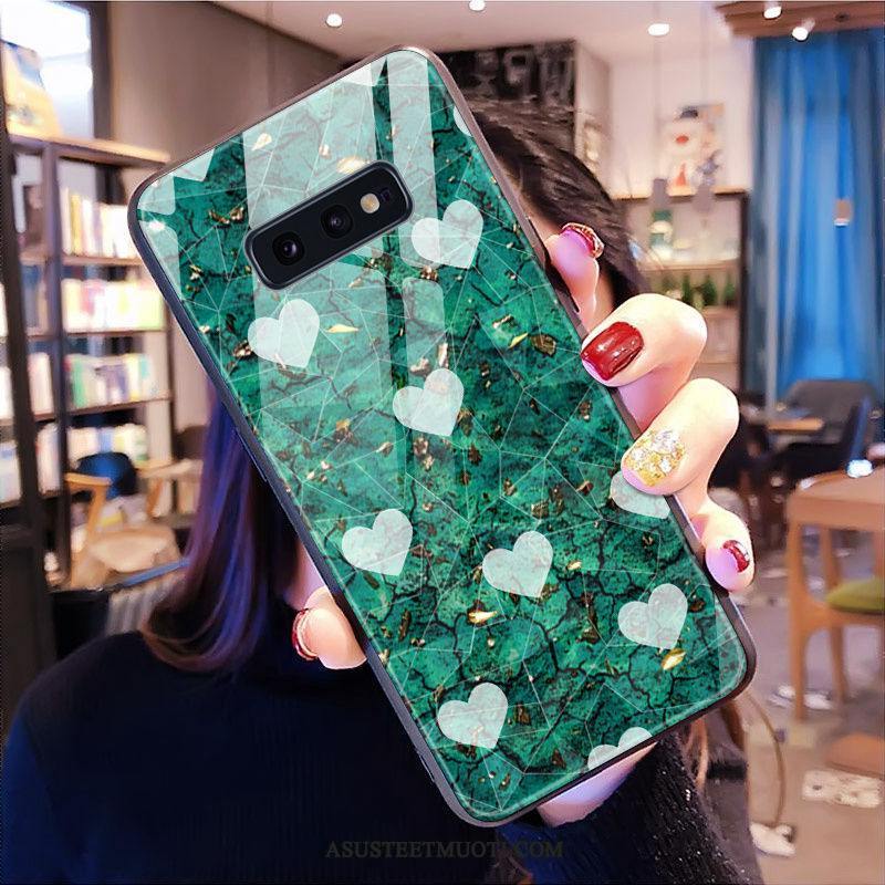 Samsung Galaxy S10e Kuoret All Inclusive Kotelo Tähti Ulotteinen Timantti