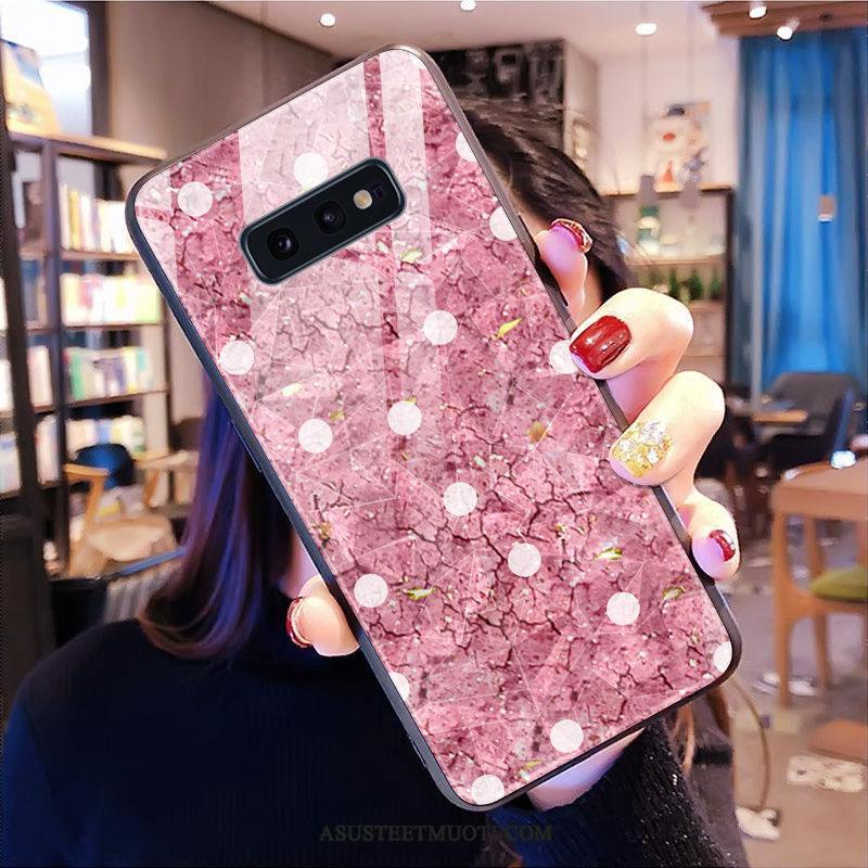 Samsung Galaxy S10e Kuoret All Inclusive Kotelo Tähti Ulotteinen Timantti