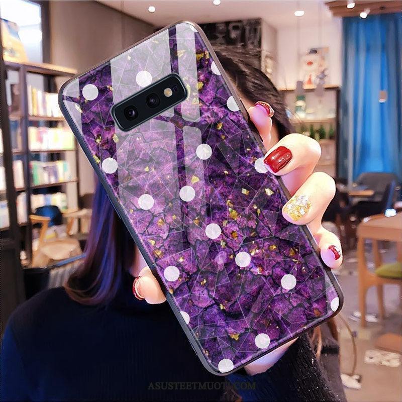 Samsung Galaxy S10e Kuoret All Inclusive Kotelo Tähti Ulotteinen Timantti