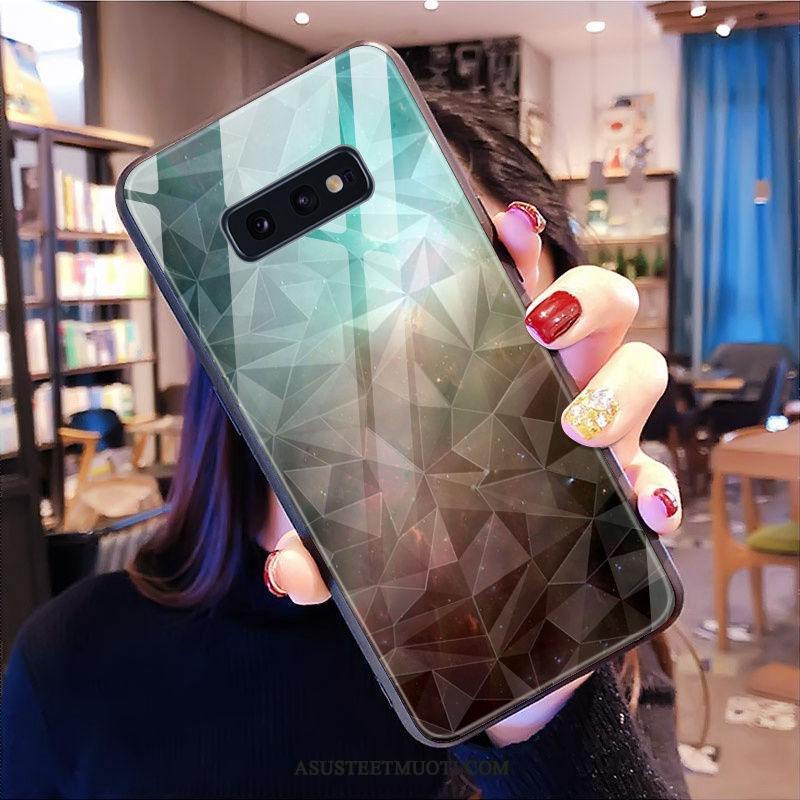 Samsung Galaxy S10e Kuoret All Inclusive Kotelo Tähti Ulotteinen Timantti