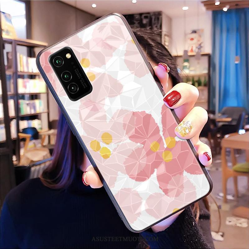 Samsung Galaxy S20 Kuoret Pehmeä Neste Kuori Kotelo Timantti Kukkakuvio