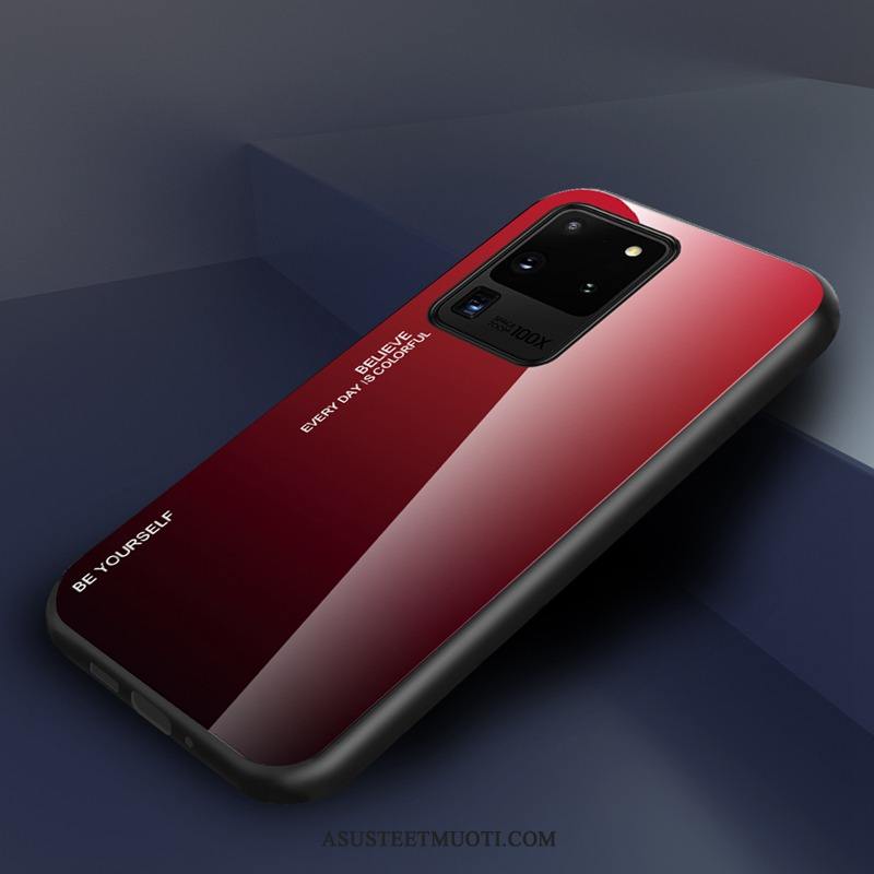 Samsung Galaxy S20 Ultra Kuori Kuoret Puhelimen Rakastunut Violetti Net Red Lasi