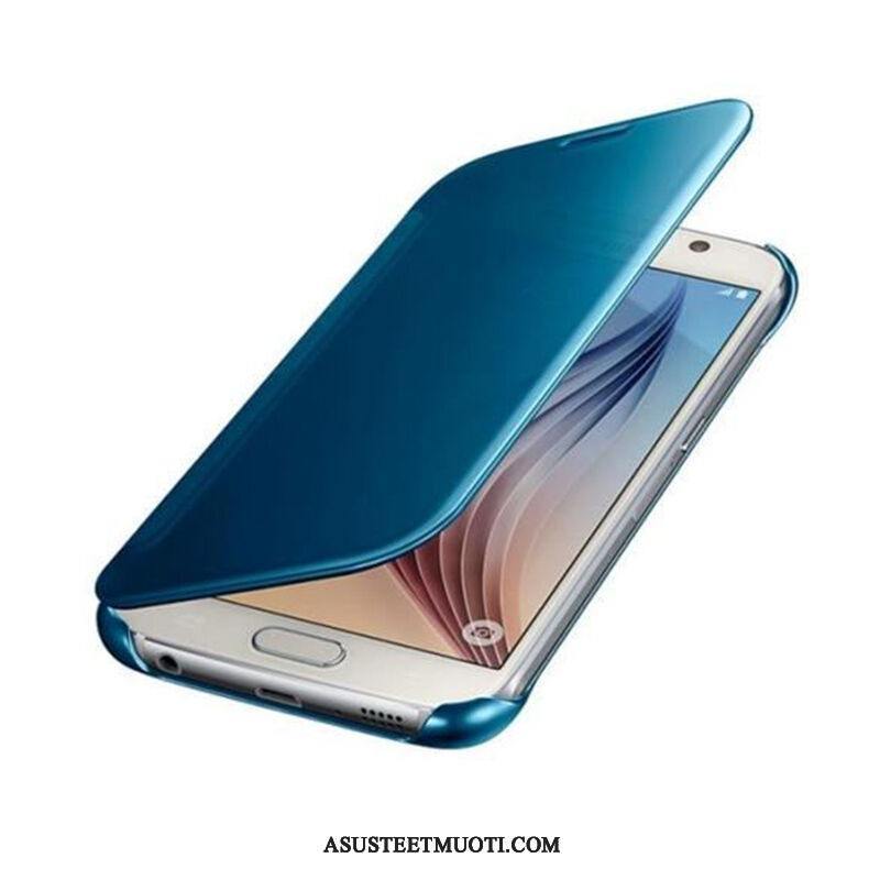 Samsung Galaxy S6 Kuoret Kuori Puhelimen Oranssi Suojaus Kortti
