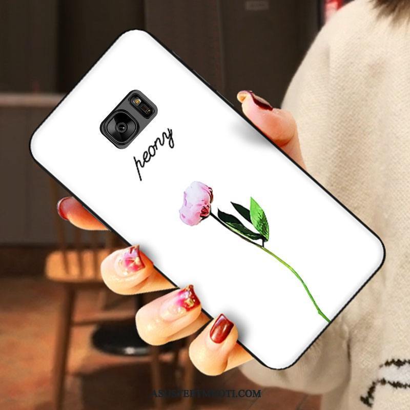 Samsung Galaxy S6 Kuoret Maalaus Silikoni Kotelo Tähti Kuori