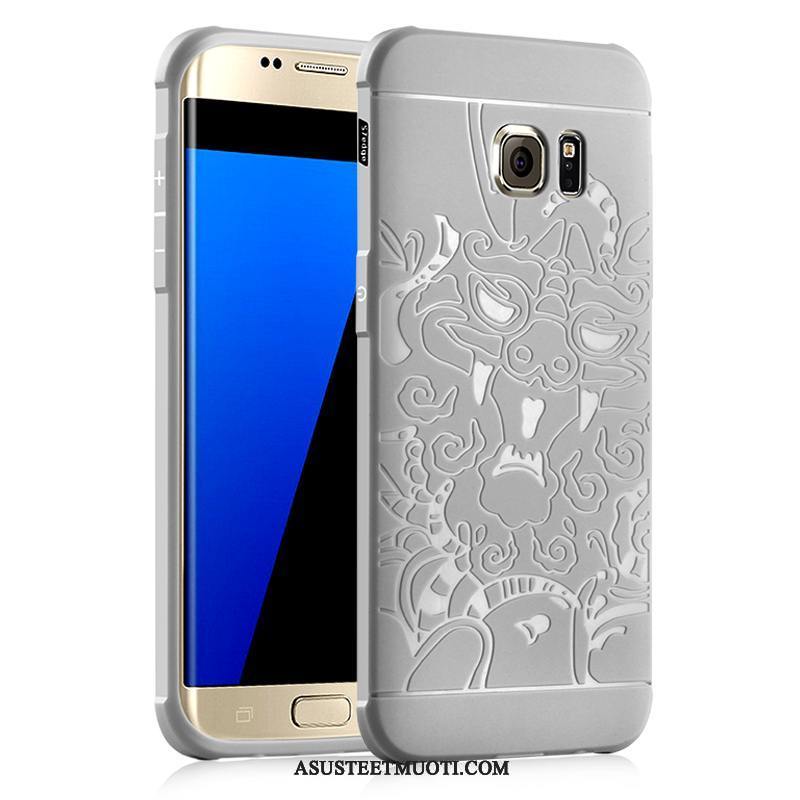 Samsung Galaxy S7 Edge Kuoret Silikoni Lohikäärme Tähti Kuori Puhelimen