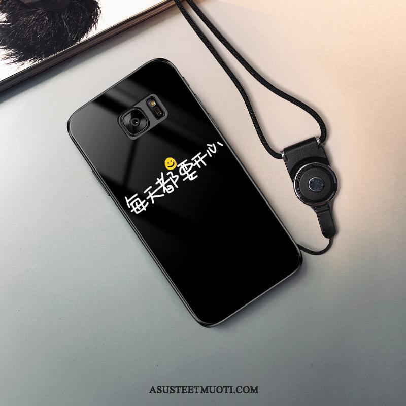 Samsung Galaxy S7 Edge Kuoret Tähti Persoonallisuus Rakastunut Lasi Puhelimen