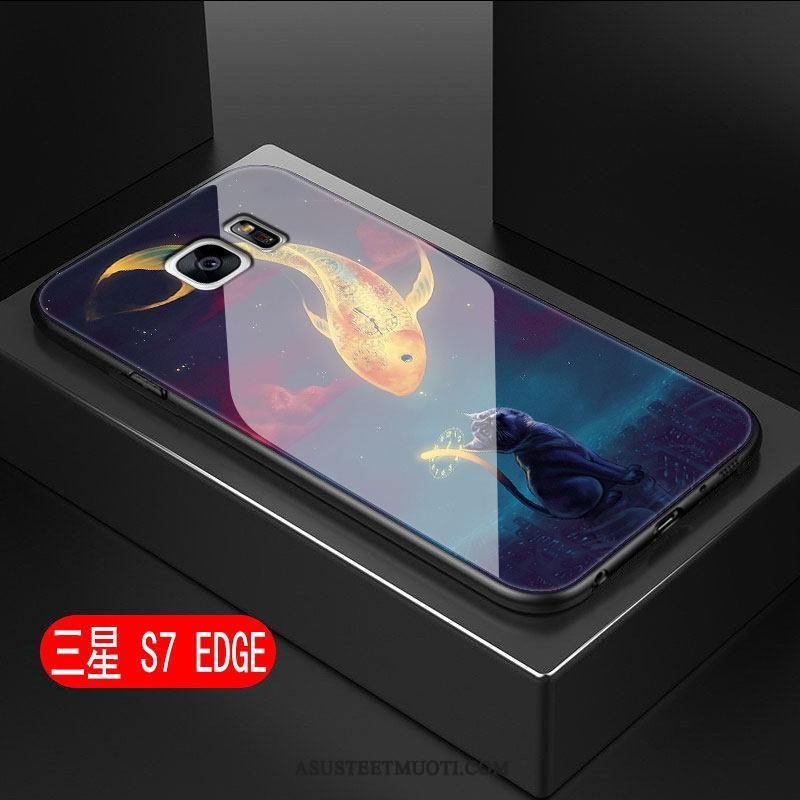 Samsung Galaxy S7 Edge Kuori Kuoret Murtumaton All Inclusive Lasi Suojaus
