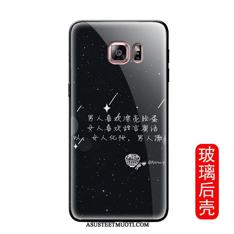 Samsung Galaxy S7 Kuoret Persoonallisuus Tähti Suojaus Musta Puhelimen