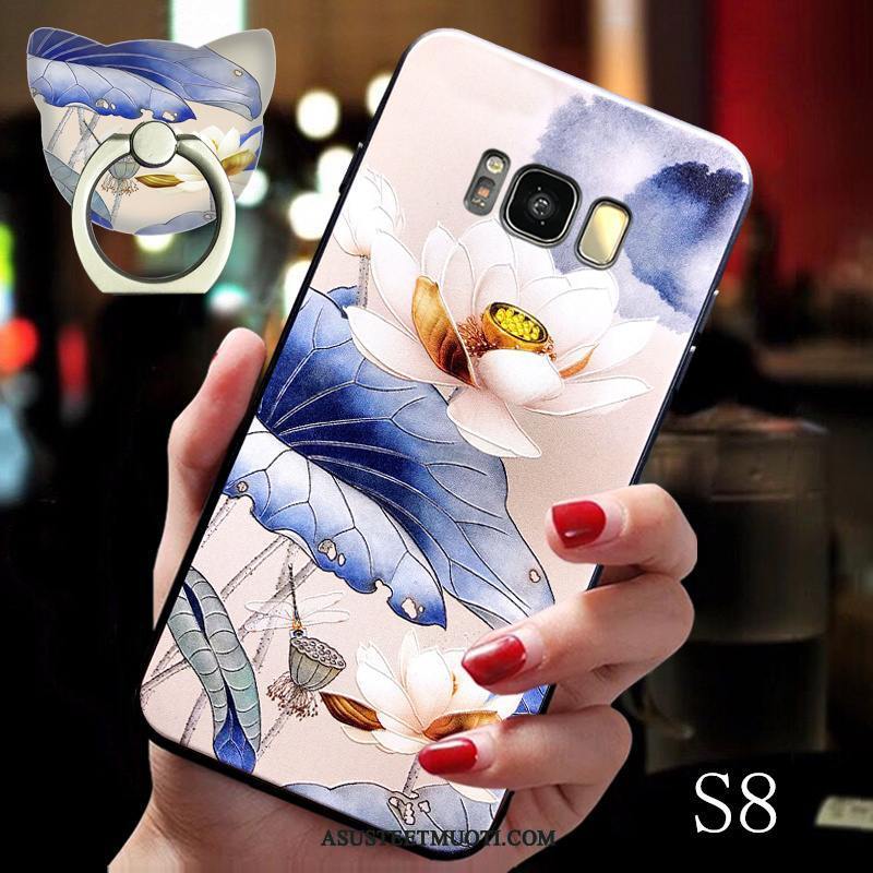 Samsung Galaxy S8 Kuoret Kiinalainen Tyyli Suojaus Ripustettavat Koristeet Silmukka Trendi