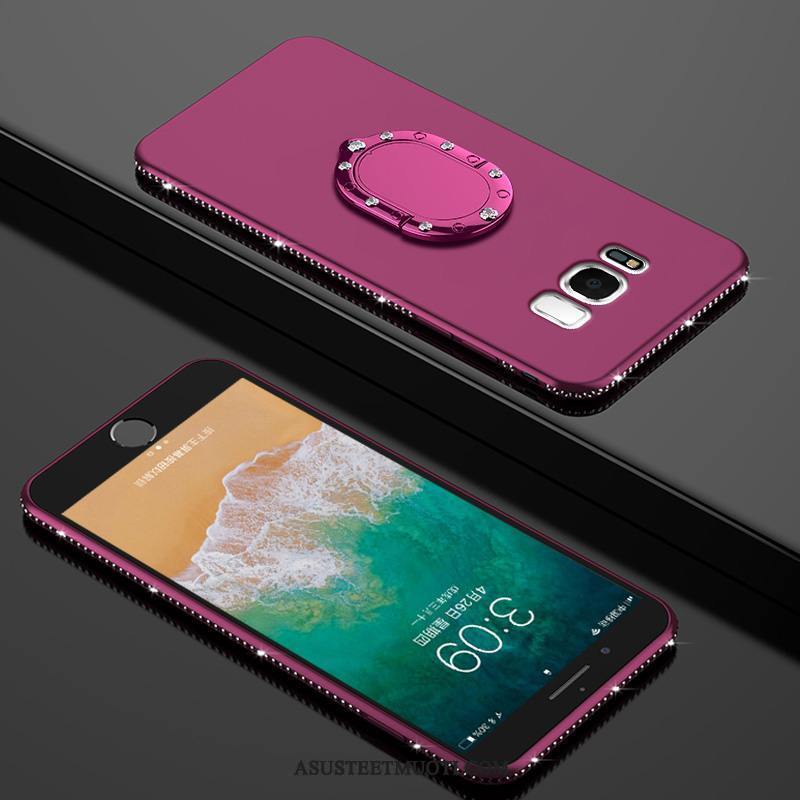 Samsung Galaxy S8+ Kuoret Violetti Ripustettavat Koristeet Luova Tähti Pehmeä Neste