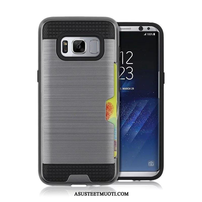 Samsung Galaxy S8+ Kuori Kuoret Harmaa Persoonallisuus Puhelimen Kortti