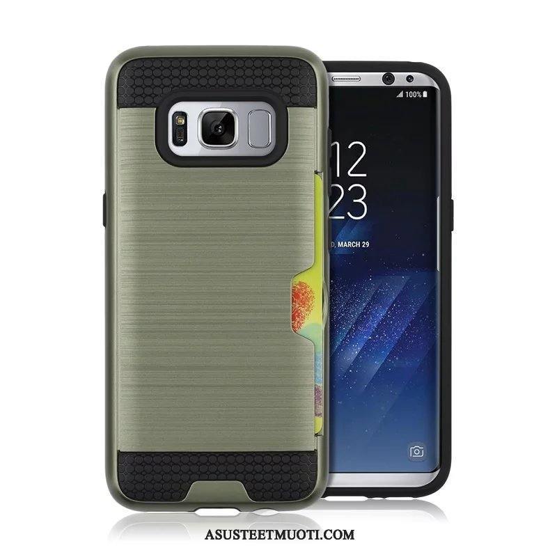 Samsung Galaxy S8+ Kuori Kuoret Harmaa Persoonallisuus Puhelimen Kortti