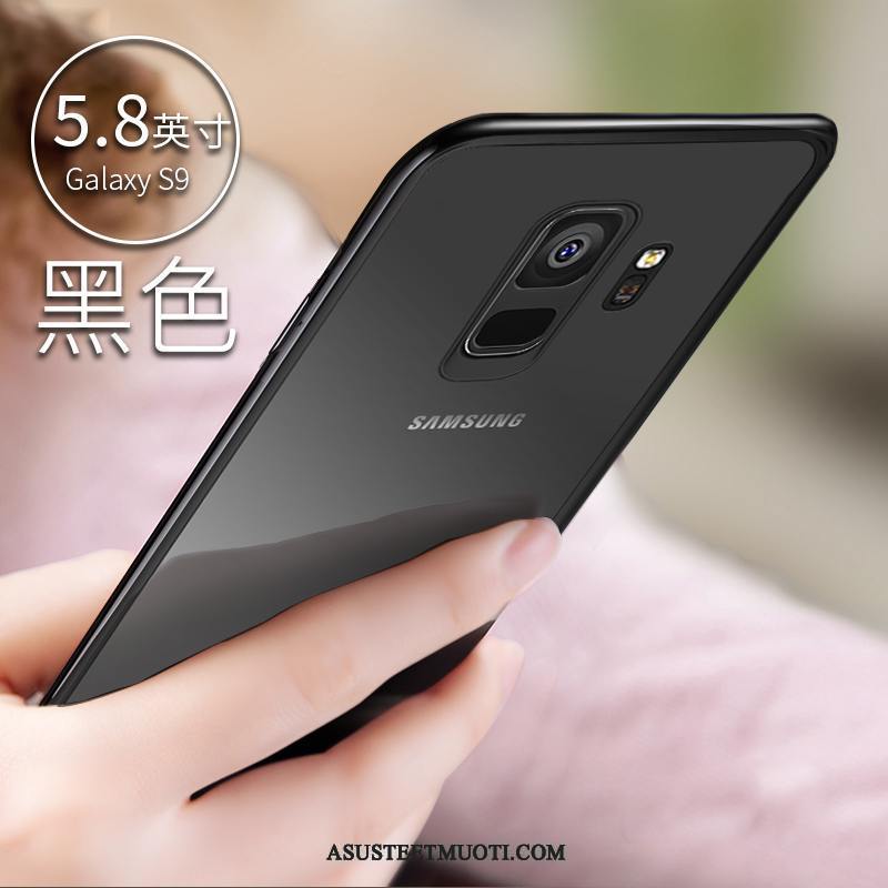 Samsung Galaxy S9 Kuoret Kotelo Suojaus Silikoni Musta Ohut