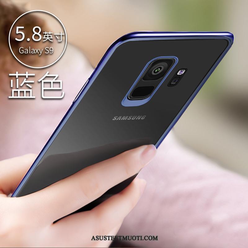 Samsung Galaxy S9 Kuoret Kotelo Suojaus Silikoni Musta Ohut