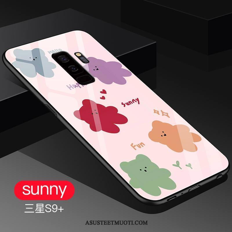 Samsung Galaxy S9+ Kuoret Pesty Suede Suojaus Murtumaton Kuori Luova