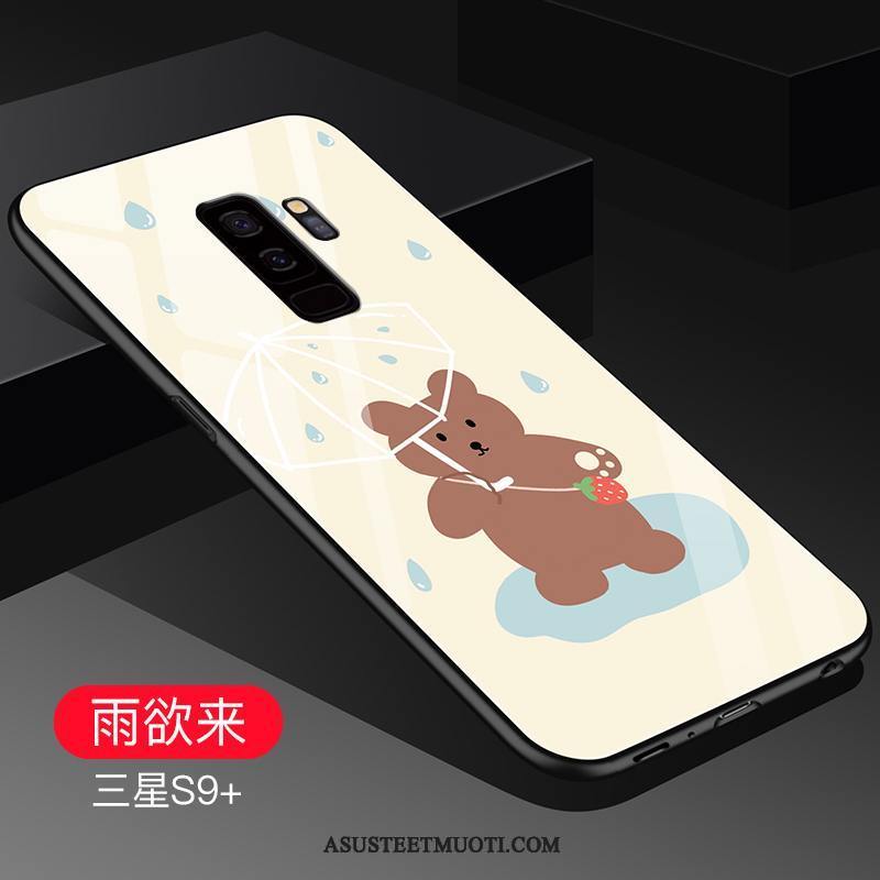 Samsung Galaxy S9+ Kuoret Pesty Suede Suojaus Murtumaton Kuori Luova