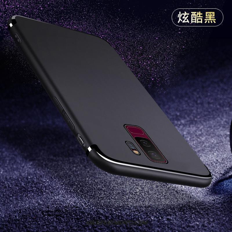 Samsung Galaxy S9+ Kuoret Suojaus Yksinkertainen Pesty Suede Luova Murtumaton