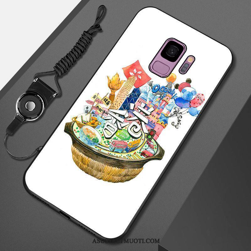 Samsung Galaxy S9 Kuoret Valkoinen Ripustettavat Koristeet Kotelo Puhelimen Kuori