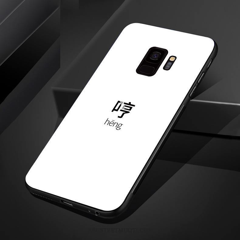 Samsung Galaxy S9 Kuori Kuoret Persoonallisuus Silikoni Kotelo Yksinkertainen Musta